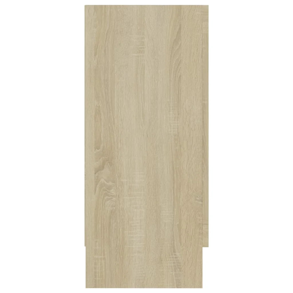 Credenza cassettiera cassettiera mobile contenitore organizer cucina soggiorno soggiorno Sonoma 120 x 30,5 x 70 cm derivati ​​del legno marrone 02_0031491