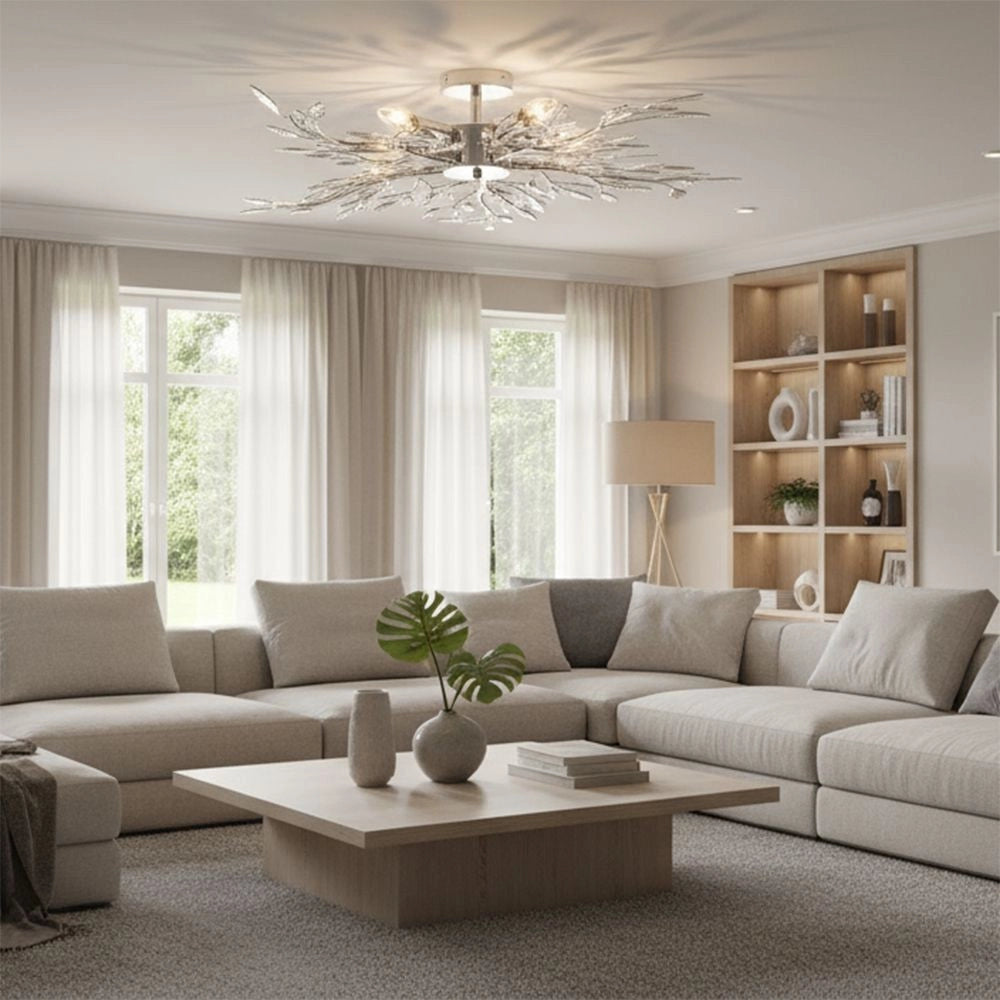 Lampada Da Soffitto Ebt021-5c Chrome