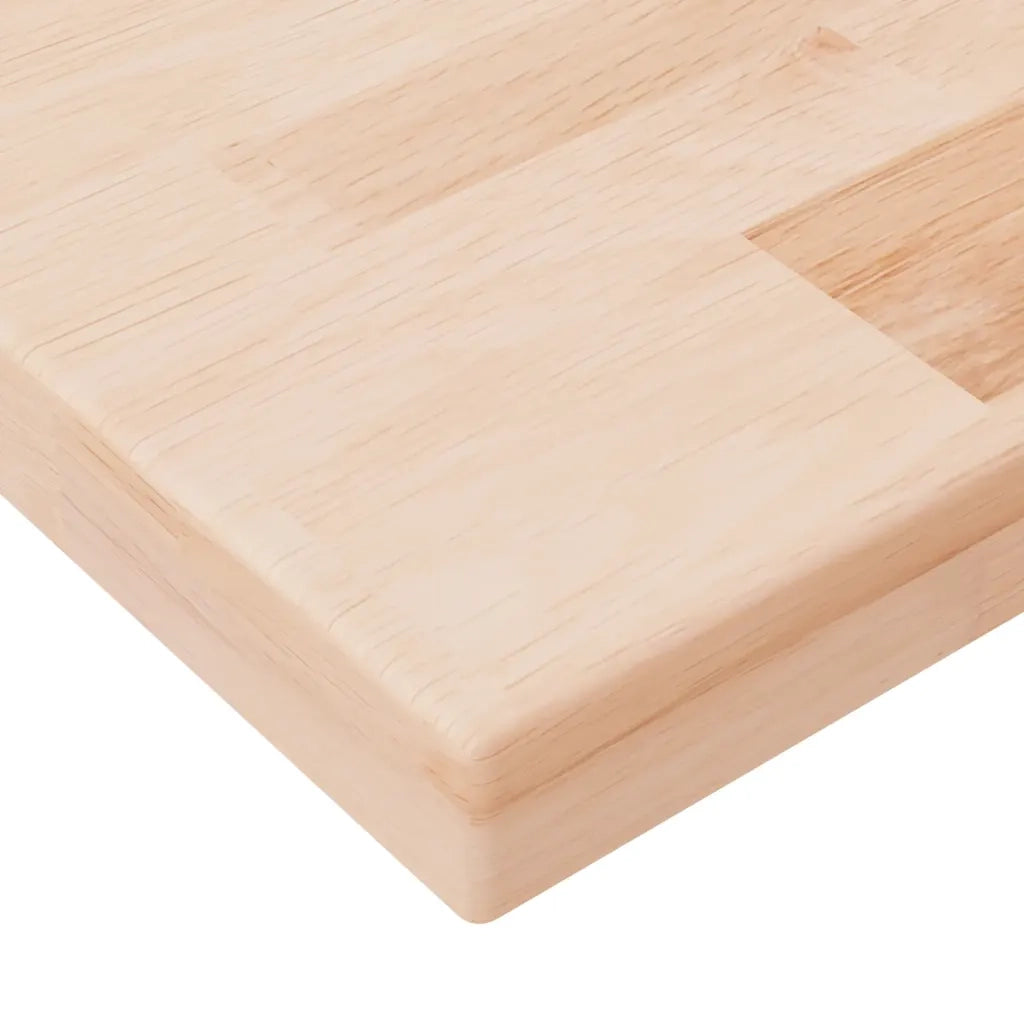Ripiano 100x20x2,5 cm Legno Massello di Rovere Non Trattato cod mxl 33004