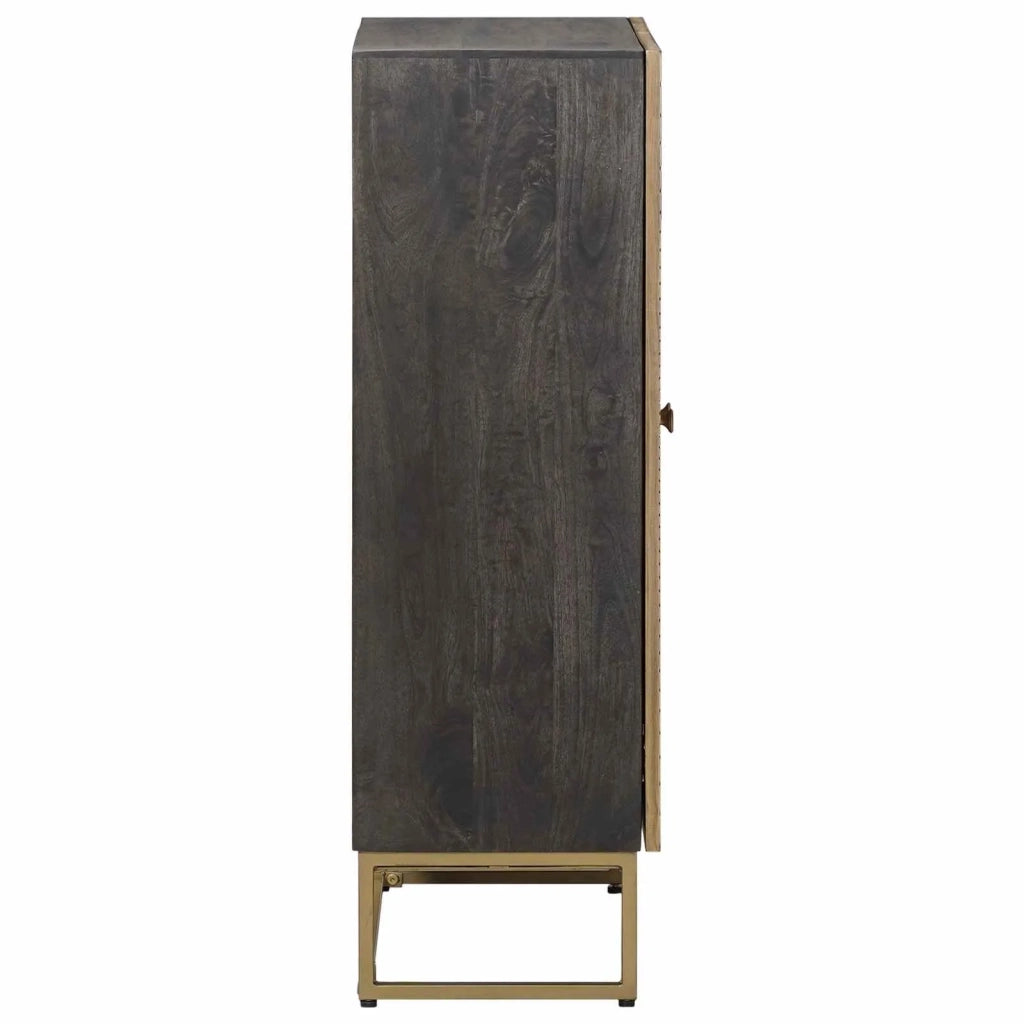 Credenza Ottone 53,5 x 30 x 95 cm 42020074