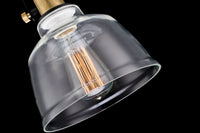 Lampada pendente Pendant in Metallo Irving Nero