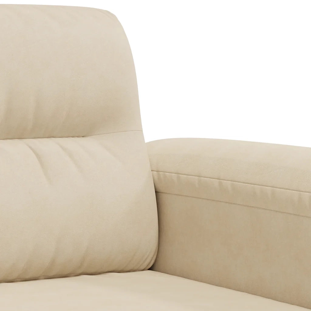Poltrona-Poltroncina-Divano Sedia Crema 60 cm in Microfibra