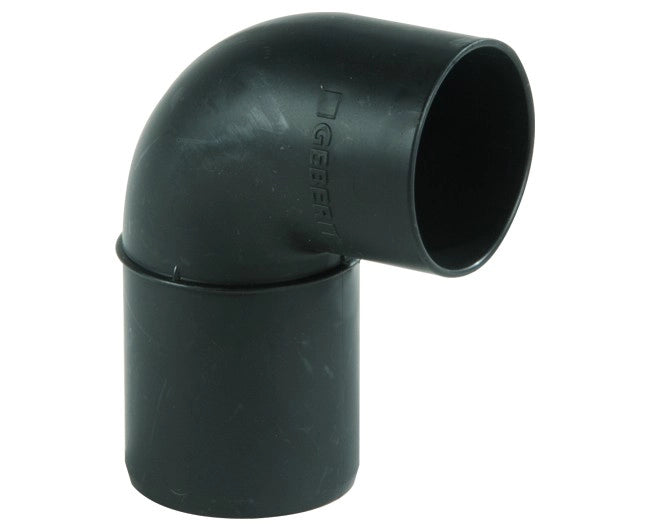 CURVA TECNICA 90  ° AD INNESTO IN PP CON GUARNIZIONE SERIE SILENT  EE ¸50/46   GEBERIT