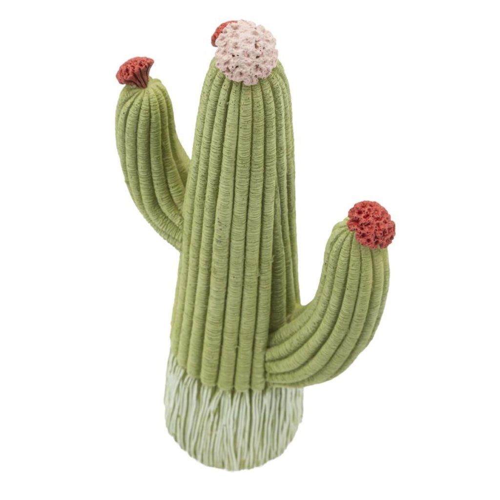 Scultura Cactus 1, Multicolore, Poliresina, 13x7x25 cm