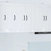 Pannello lavastoviglie 2 pcs Bianco Lucido 30 x 31 x 80 cm 885364