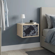 Mobiletto da comodino a parete DOKKUM Rovere Sonoma 8007461