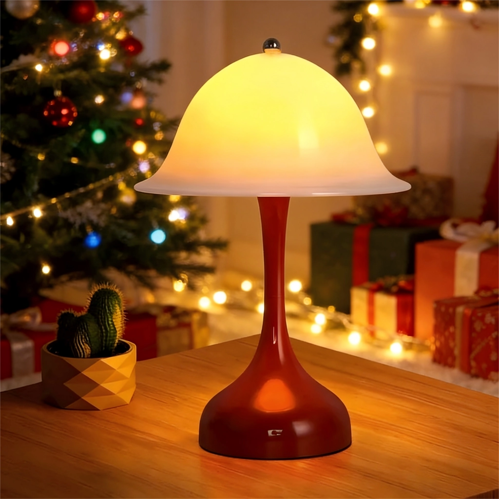 ZMH Lampada da tavolo LED USB ricaricabile luminosità regolabile per camera letto ufficio