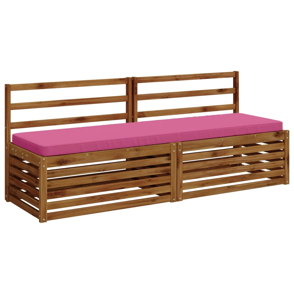 Cuscino per Panchina a 1 Pezzo VUGHT 100% Poliestere Rosa 952202