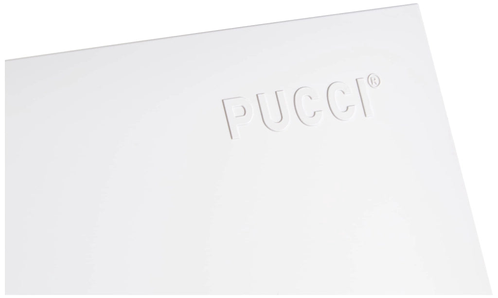 Placca 2 Tasti Modello Eco Linea Bianca Pucciplast