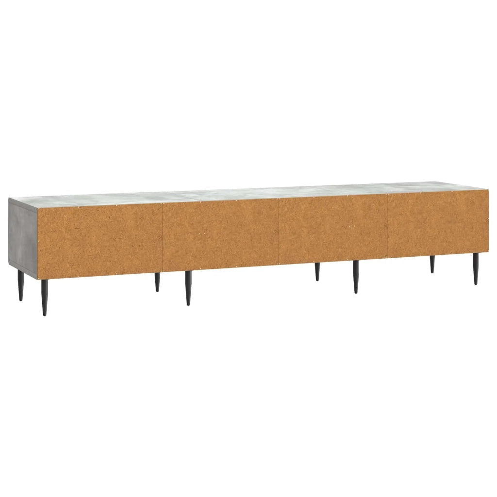 Mobile TV con cassetto Grigio Cemento 147 x 34,5 x 30 cm 894938