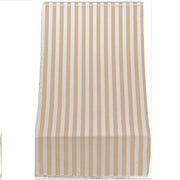 TENDA SOLE PER PORTA CON ANELLI RIGA BEIGE L. 140 H. 300