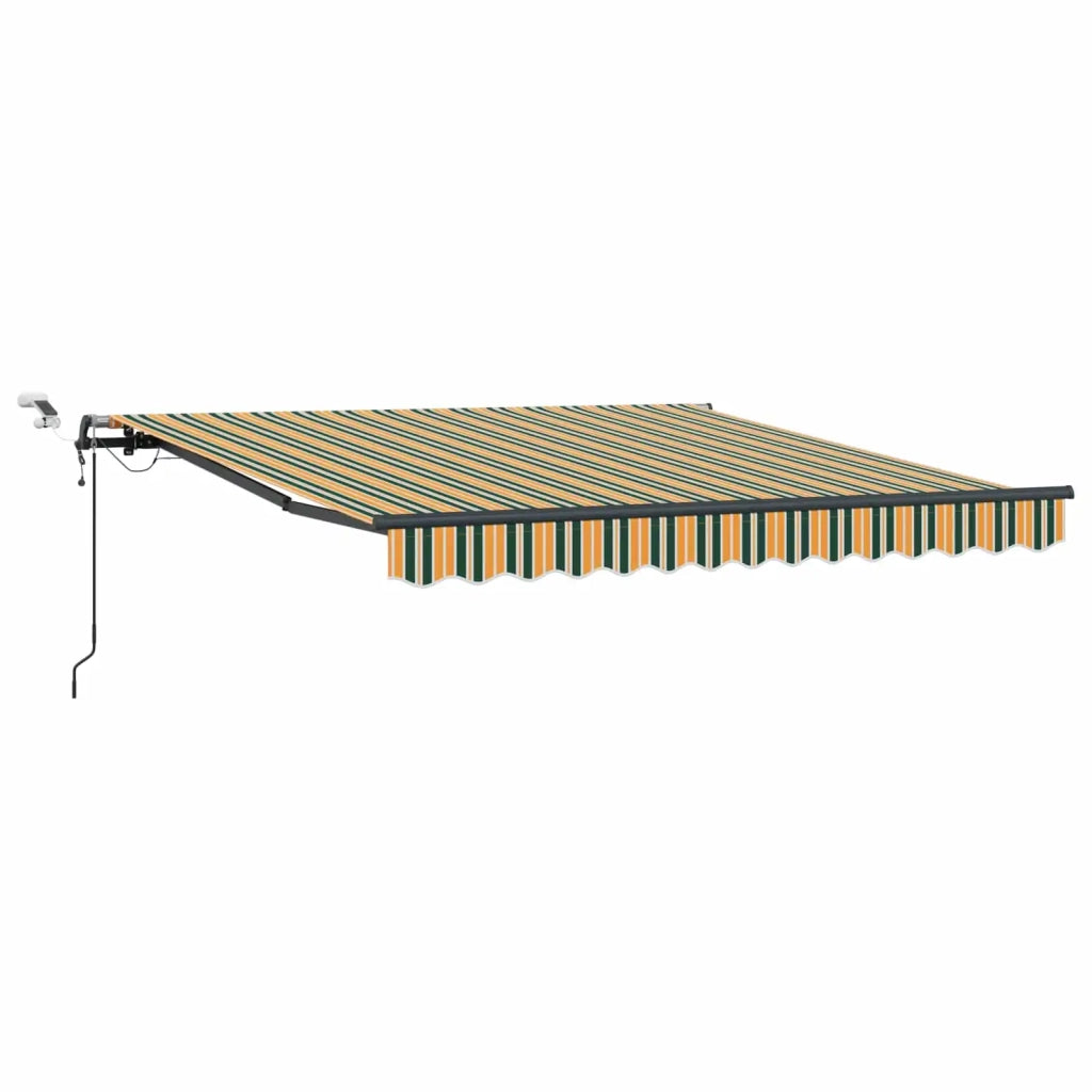 Tessuto per Tenda con Verde e giallo 300 x 250 cm Poliestere 3330166