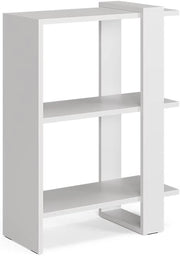 Divisorio per ambienti Basil, Bianco, 51.8 x 70 cm, utilizzabile come divisorio o come libreria aperta