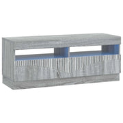 Mobile TV LED Sonoma grigio Legno ingegnerizzato 897431