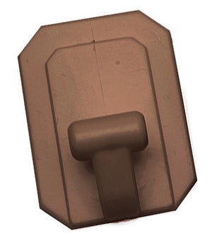 5blister blister ganci giganti plast. adesivi marrone(pz.2) cod:ferx.94503