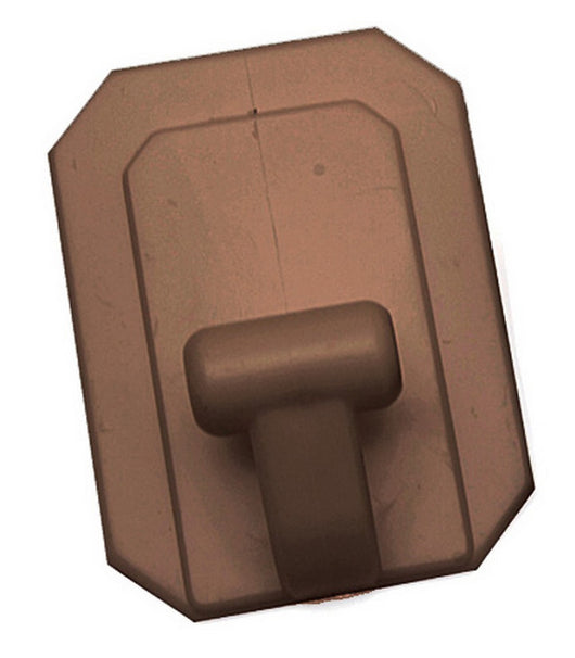 5blister blister ganci giganti plast. adesivi marrone(pz.2) cod:ferx.94503