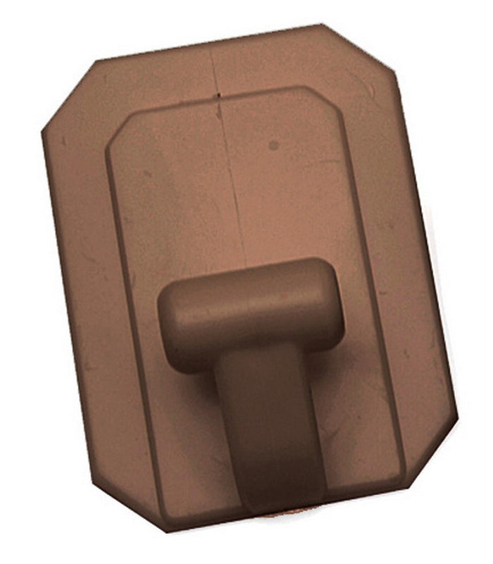 5blister blister ganci giganti plast. adesivi marrone(pz.2) cod:ferx.94503