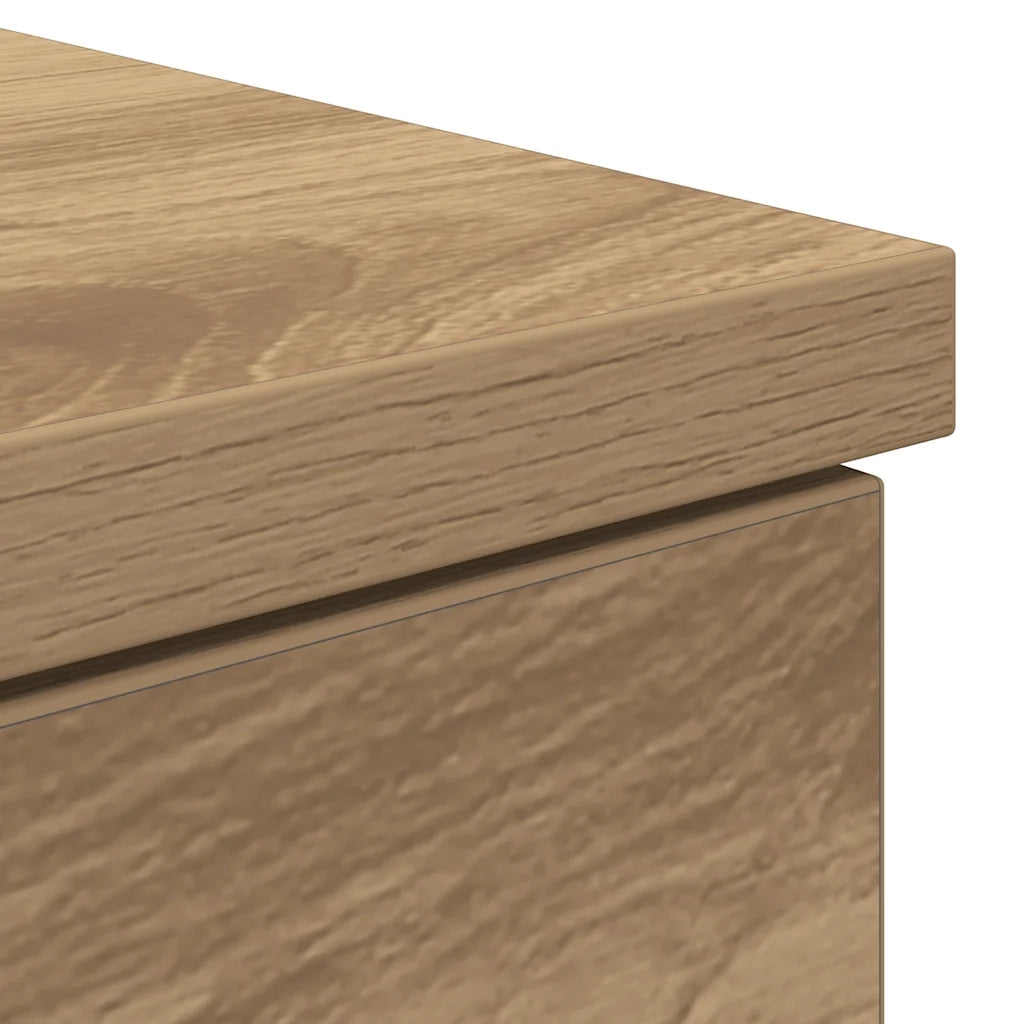 vidaXL Scrivania Rovere Artigianale 86x49x76 cm in Legno Multistrato