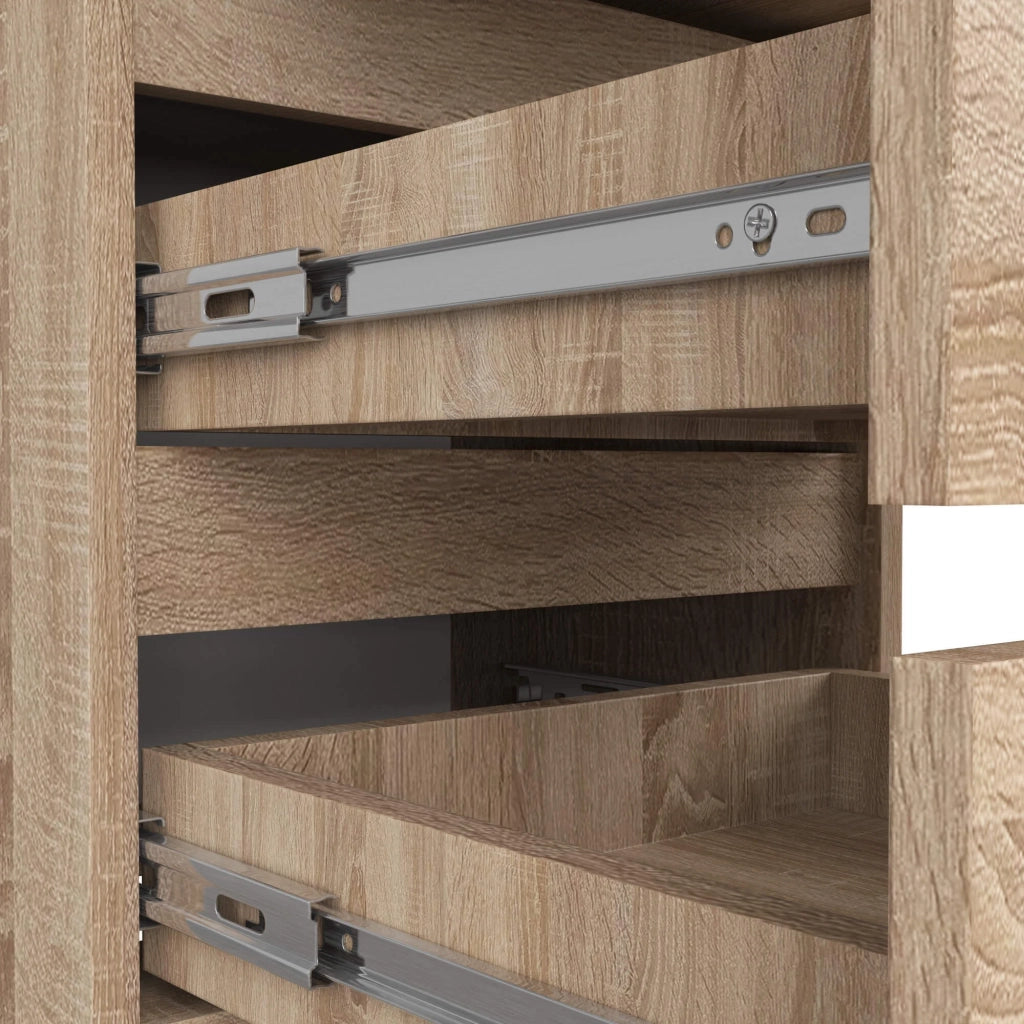 Cassettiera AKORD CL6 Cassettiera Sonoma Quercia 40 cm 6 cassetti 40x35x109 cm