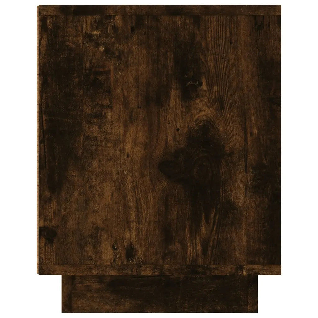 Mobile Porta TV-Mobile per TV-Credenza TV Rovere Fumo 80x35x45 cm in Legno Multistrato