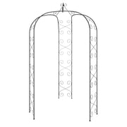 Arco da Giardino Nero ?180x255 cm Acciaio CFW9713084