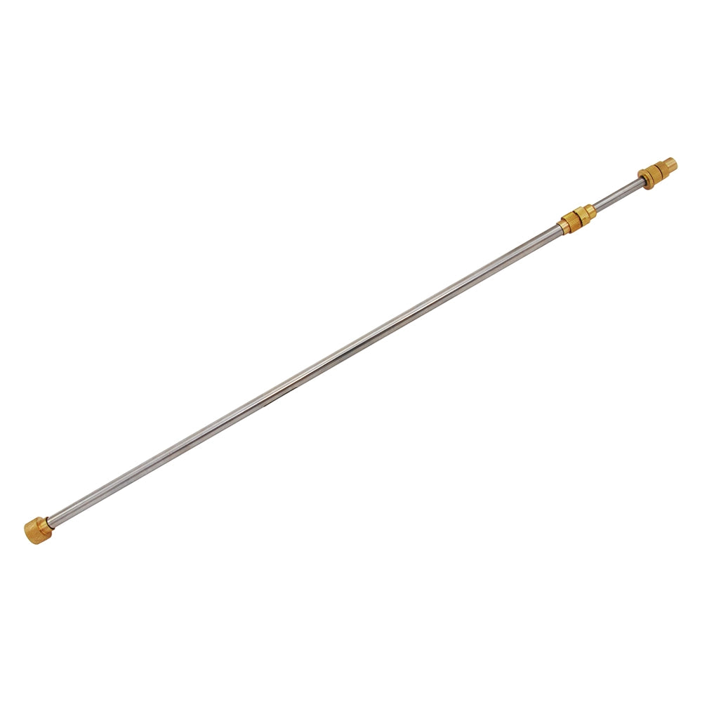 LANCIA INOX CON UGELLO OTTONE telescopica cm 58>102  - LIF