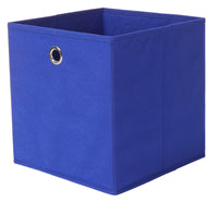 portaoggetti cubo 27x27xh28 cm blu cod:ferx.94524