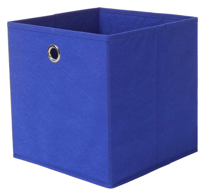 portaoggetti cubo 27x27xh28 cm blu cod:ferx.94524