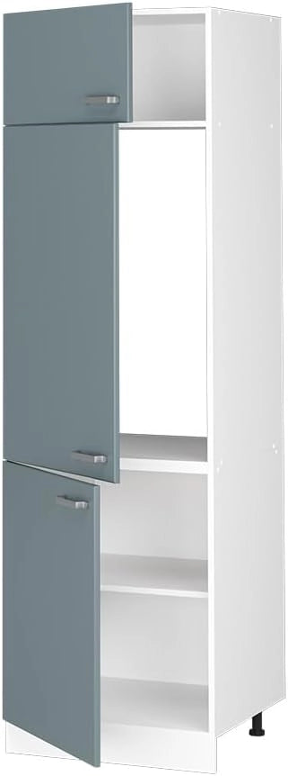 Armadio frigorifero R-Line, Grigio-blu, 60 cm, per la libera combinazione all'interno di sistemi cucina modulari