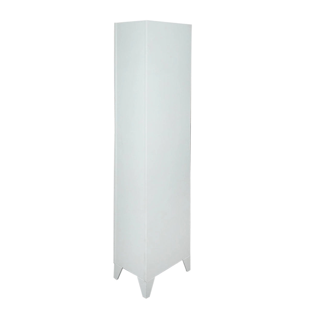 Armadietto metallico tipo spogliatoio – 4 ante, 1700×300×450 mm, grigio Breckner Germany