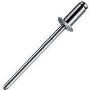 Topex 43e402 rivetti in allumini nio 4,0 mm x 10 mm, 50 pezzi ds