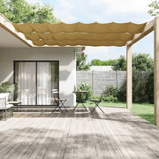 Paravento Verticale Beige 140x1200 cm in Tessuto Oxford 148268