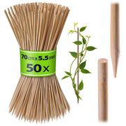 KADAX Bambusowe tyczki do roślin 50szt naturalne 7