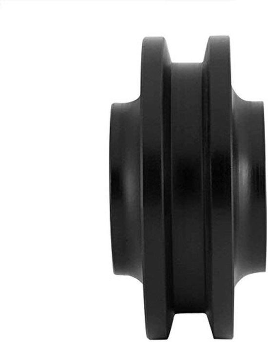 Pompe per porte spaziate - 4 pezzi - Acciaio zincato/Nylon - 7 x 3,2 x 1,5 cm - Resistente allo shock - Guide per porte