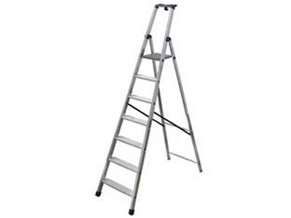 1pz scala alluminio quadra en131 10 gradini cm65x14x288h 228h pedana kg12,0 cod:ferx.fer243148