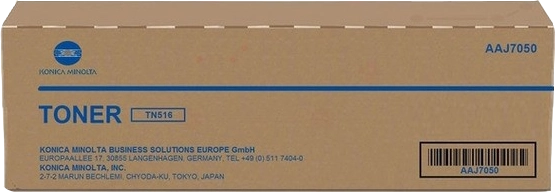 ORIGINAL Konica Minolta toner nero AAJ7050 TN516 ~26000 Seiten