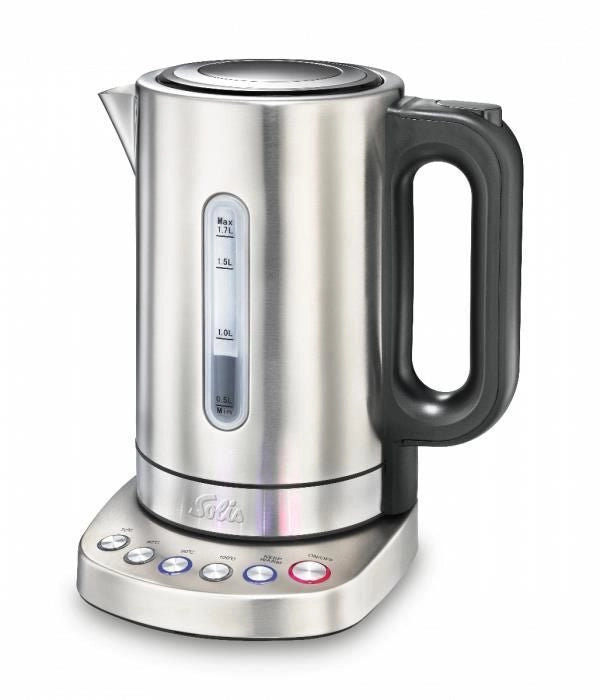 Solis Vario Temp Kettle bollitore elettrico 1,7 L 2200 W Acciaio inox