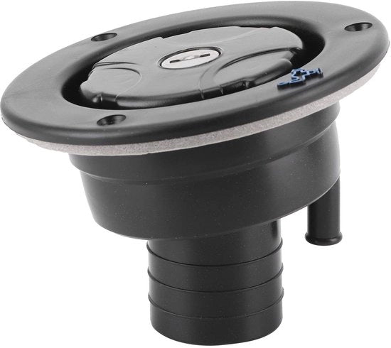Acqua Vuldop Chiuso a Chiave - Imprigiona l'Acqua - Apertura Rapida - Per Caravan/RV - Materiale di Alta Qualità - Incluso 2 Chiavi - Vuldop Acqua