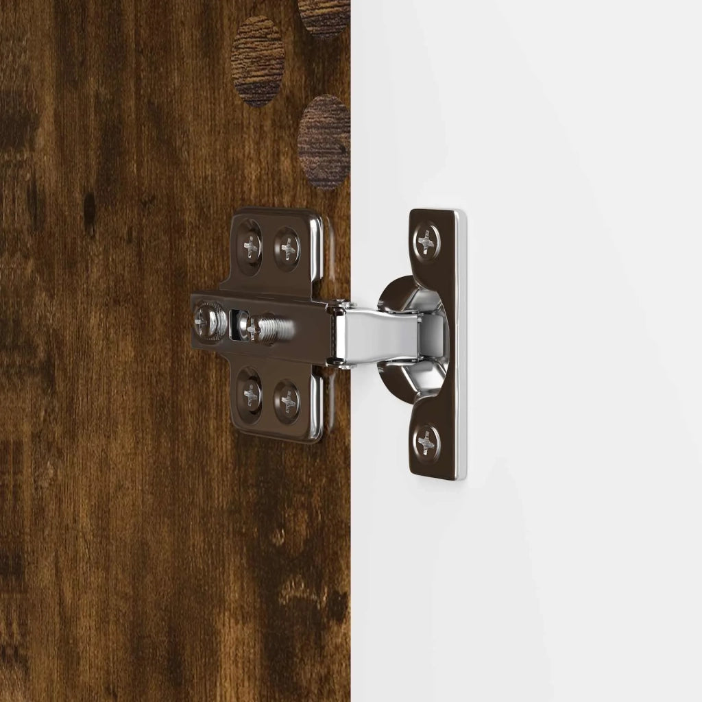 Mobile TV Rovere Fumo 102 x 34,5 x 47 cm Legno ingegnerizzato 895850