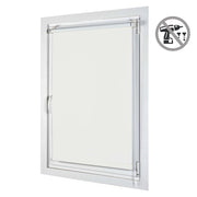 Tenda a Rullo Avvolgibile Oscurante EasyFix, Facile Da Installare, Fissaggio a Clip Senza Viti Bianco 120x180 cm