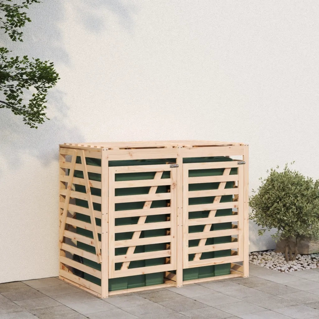 Copribidone Doppio in Legno Massello di Pinocod mxl 126678