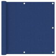 Schermo per balcone schermo per la privacy 90 x 400 cm tessuto Oxford blu 02_0010109