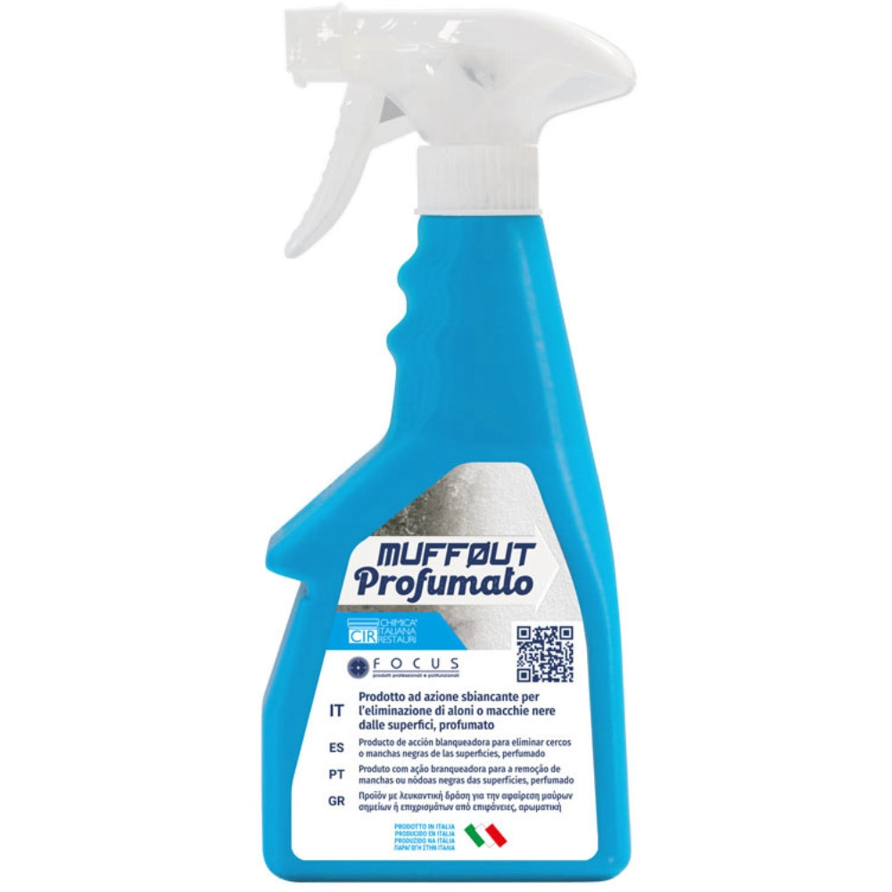 muffØut profumato azione sbiancante aloni macchie nere superficiali 500 ml