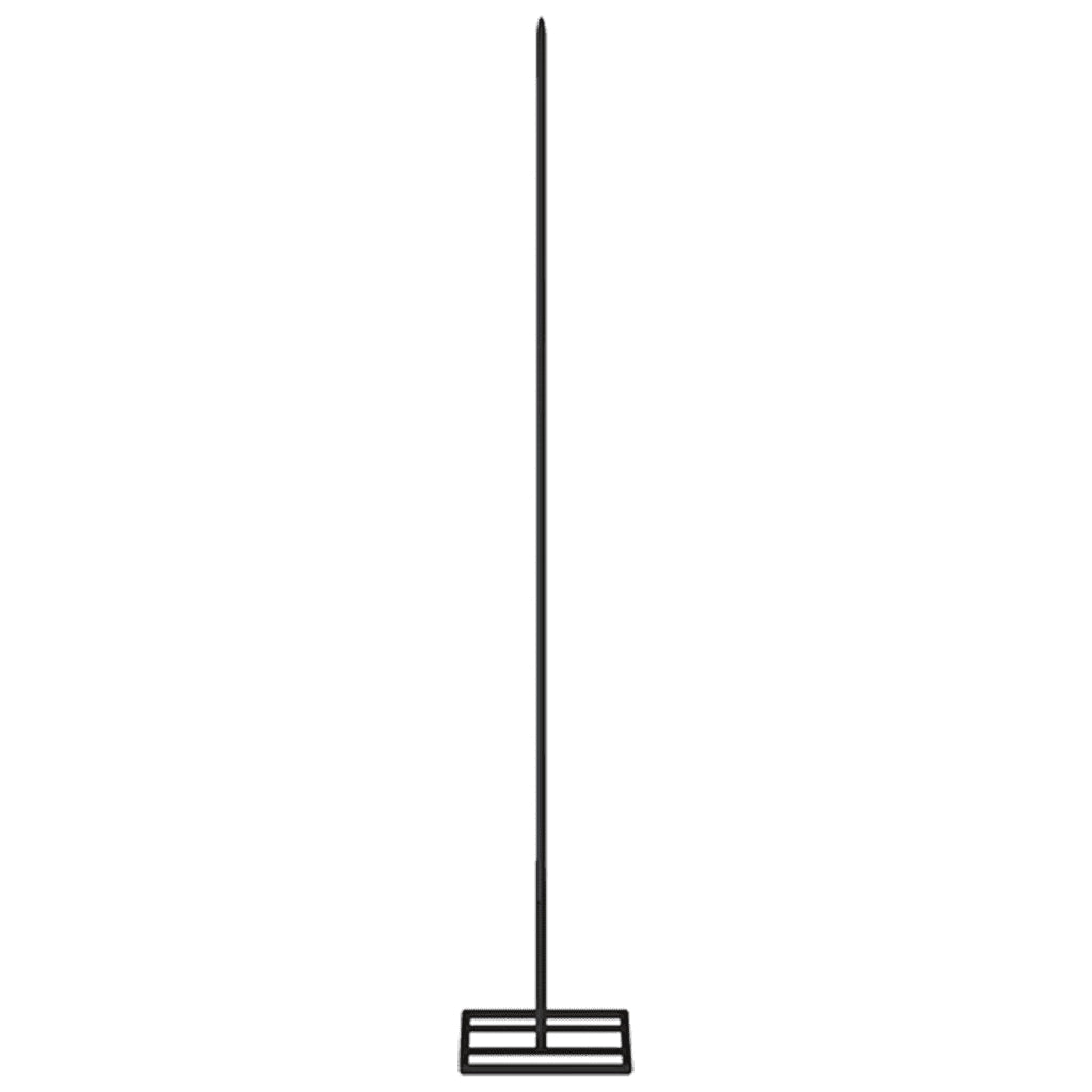 Albero di Natale Decorativo in Metallo Nero 60 cm