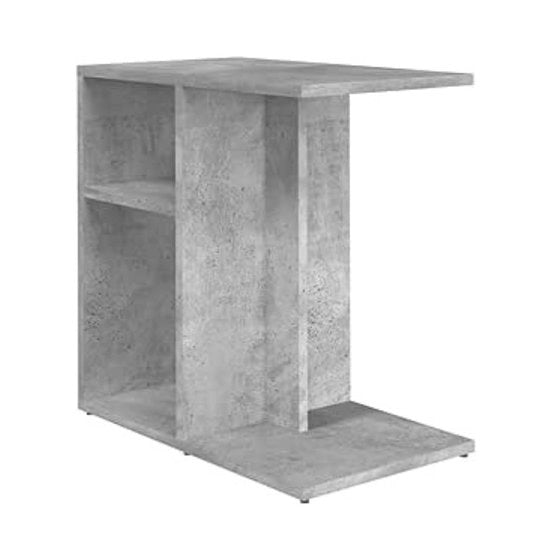 Scrivania accessoria - Tavolo da parete - Cassetto - 50x30x50 cm - Laccato - Grigio