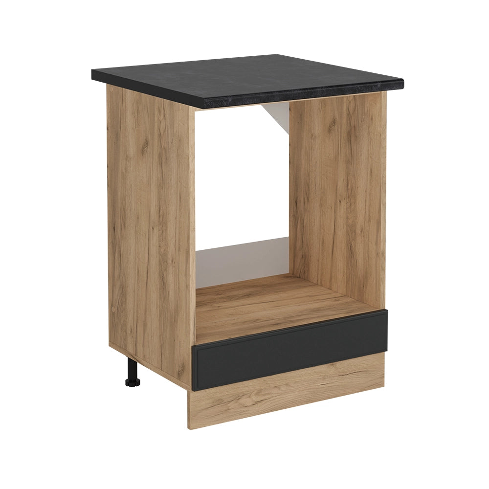 Vicco Mobile per forno da incasso Antracite casa di campagna 60 cm , PL Antracite