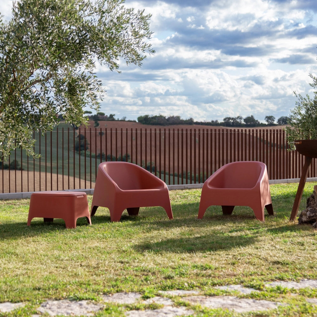 Toomax POLTRONA MATERA 75,5X78,5XH67CM COLOR TERRACOTTA