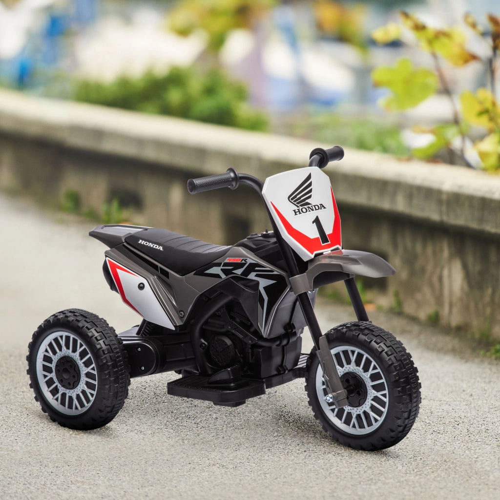 Moto Elettrica per Bambini ¨C zephmum ¨C Grigio 71x40.5x43.5 cm