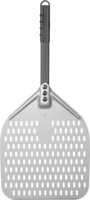 Scheletro per pizza quadrato perforato 660x305mm - particolarmente resistente all'usura alluminio