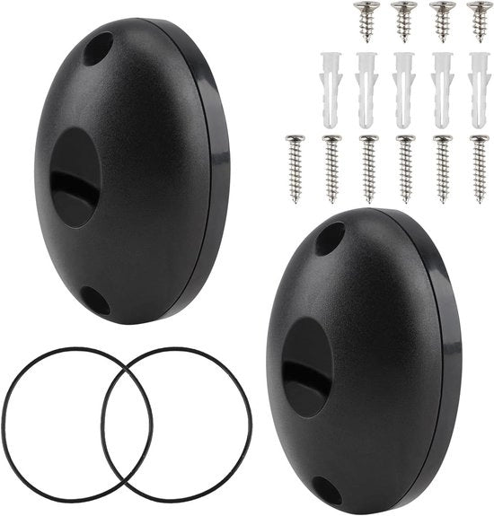 Sensore di presenza universale per porte automatiche e cancelli 12/24 V AC/DC - raggio di sicurezza - impermeabile IP55 - set da 2 (20 x 38 mm)